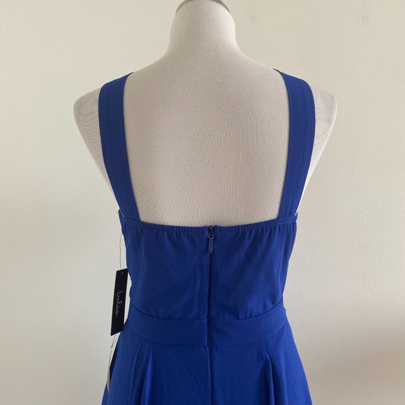Lulu's Forevermore Royal Blue Skater Dress - Picture 11 of 16